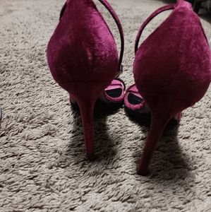 SAINT LAURENT Velvet Crystal Embellishments